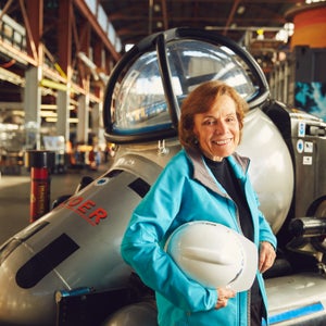 Earle at Deep Ocean Exploration and Research, the company she founded in 1992, in Alameda, California.
