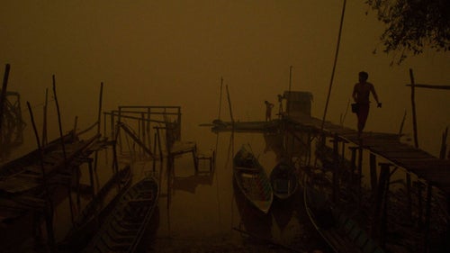 The Kapuas River is essentially the main highway for locals in Sei Ahass. Boats are the main source of transportation and are also key for fishing, a common activity.