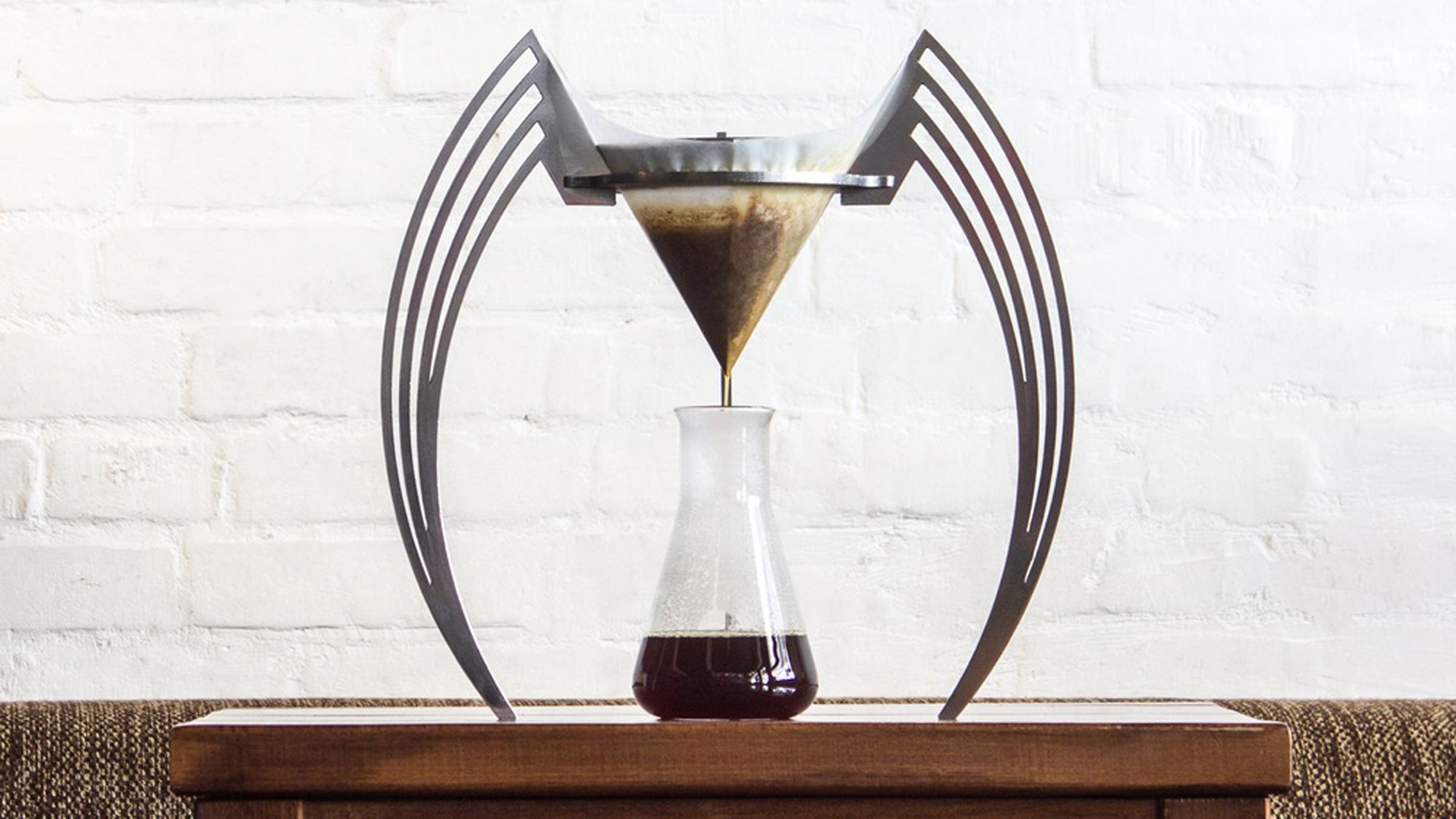 Coffee, without any wrinkles