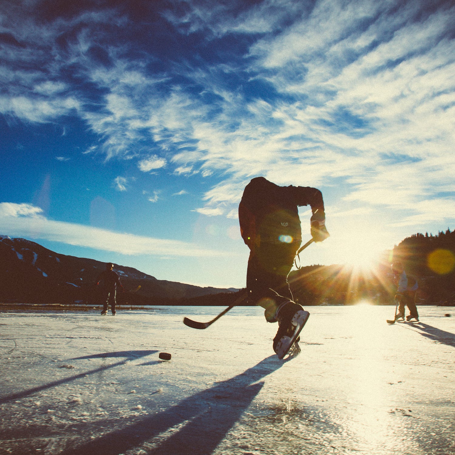 There is no place like the pond on a good-ice day.