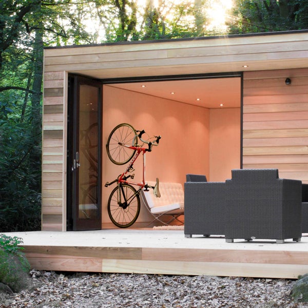 Ultra-minimalist bike storage