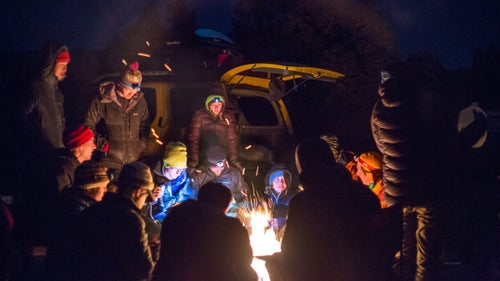 This November brought warm days and cool nights to Indian Creek, perfect conditions for the area’s demanding splitter cracks, so-called because the wall appears to have split open. Climbers from around the country came to celebrate at the Creek, often gathering post-climb to share beer and stories around a bonfire.