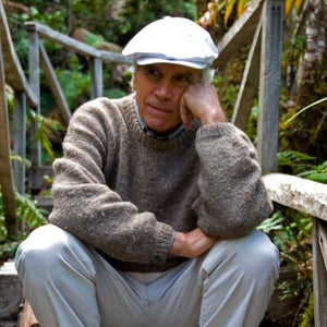 Tompkins during the shooting of '180° South' in May 2008.