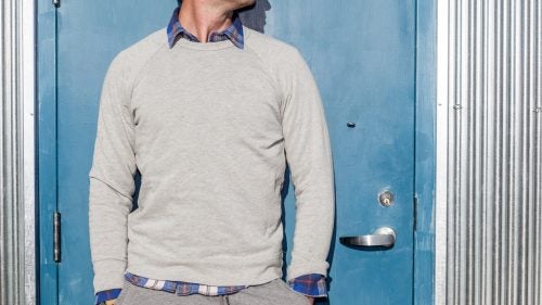 The Raglan is stitched for ease of movement in the arms and shoulders—perfect for throwing the pigskin—and the body is fitted for a put-together look after the game is done.