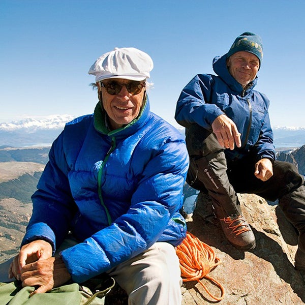 Doug Tompkins (left), Jeff Johnson (middle), and Patagonia founder Yvon Chouinard during the filming of the 2010 documentary '180 Degrees South' in Chile.