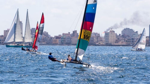 A motley group of catamaran sailors got together in May in Key West to compete in the first government-sanctioned boat race across the 110-mile crossing to Havana in 50 years. The ordeal was nearly a total disaster, with boaters breaking down constantly along the way in rough seas. “This all runs on adrenaline and optimism,” the race coordinator told Outside.