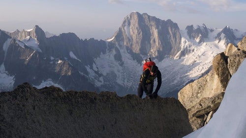 Two years ago, Ueli Steck undertook a project to summit 82 13,000-foot peaks in the Swiss, French, and Italian Alps in 80 days via bike, foot, and paraglider.