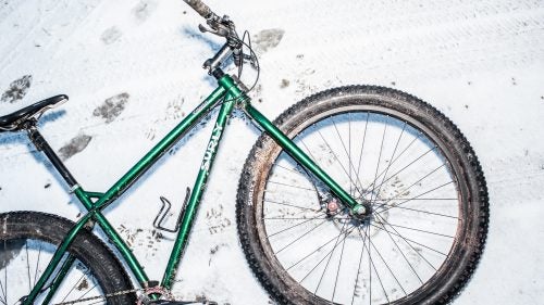 Winters in Santa Fe are unpredictable. It’s entirely normal to go from skinning up in a blizzard on Saturday to mountain biking under sunny skies in 50-degree weather on Sunday. That’s why I’m so psyched to spend the season on my Surly Krampus. Sure, it was a riot to ride all summer—confident on loose terrain, surprisingly snappy on the uphill, and a constant challenge to my bike-handling skills—but I’m expecting it to be even more fun this winter. With 29+ wheels that float over snow, no fancy front or rear suspension to get ruined by the mud, and stable geometry, Krampus is guaranteed to keep me off the trainer—no matter what Godzilla El Niño sends my way. —Scott Rosenfield, online editor