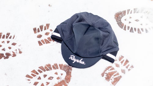 For the past couple of weeks it’s been hovering around 20 degrees when I leave my house in the morning on my bike (I commute from Albuquerque to Santa Fe via bike, then train). Add the wind chill at 20mph and it’s downright brutal. At these temps, the only thing I’ve found that keeps my noggin warm is Rapha’s Deep Winter hat. A windproof front panel cuts the ice-y air, merino ear panels keep my ears from turning deep red, and a merino lining wicks moisture once I start pedaling. It also fits well under a helmet.—Jakob Schiller, associate editor
