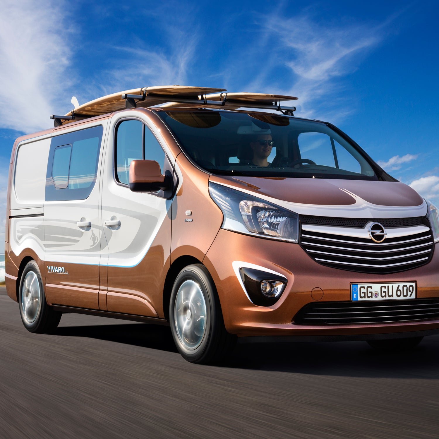 This rig hauls six people and their surf gear to the beach