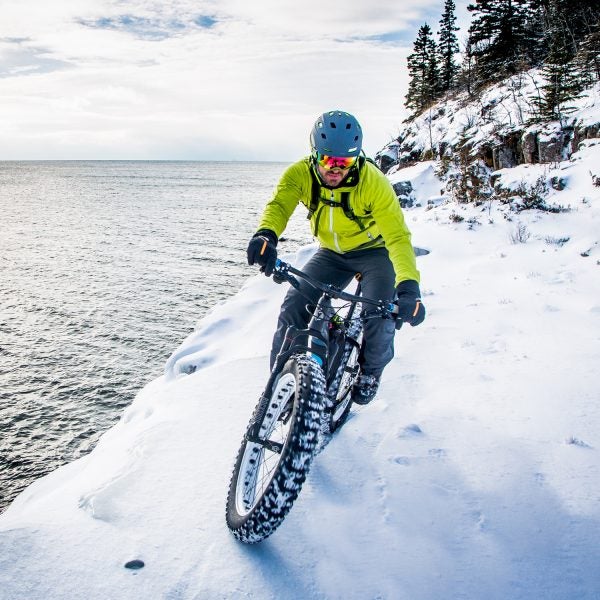 Cold-weather gear to for making fat snow tracks