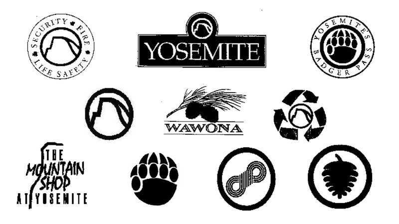 A collection of some of the images trademarked by DNC Parks & Resorts.