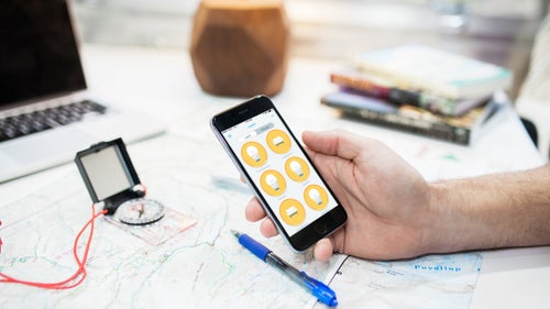 With Wink, I can monitor and control all of the smart-home products in the Airstream, no matter where I am. It’s great for checking if the propane level is low, if the lights are on, or if activity is detected—all via my phone.