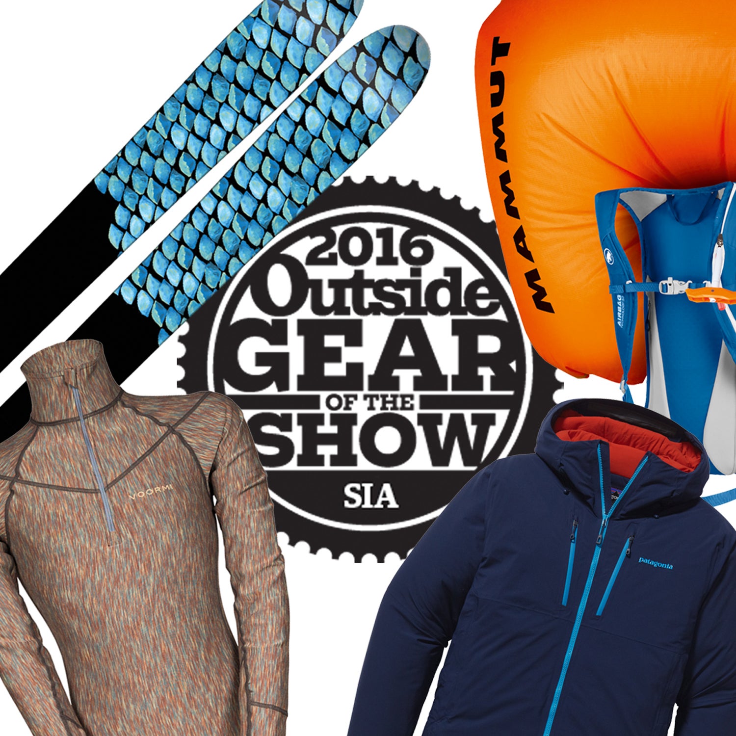 The innovative gear presented at SIA is for serious snow athletes.