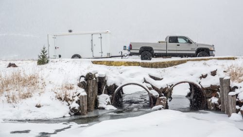 Sihvo plans to sell his saunas to backcountry operators and outfitters with short seasons, who will haul the trailers into base camps for clients. It’s a sweet treat for people on high-end car camping, snowmobiling, and hunting trips—really any activity where you have the torque to bring it along. Any vehicle that can haul a single-axle trailer (like a Toyota Tacoma or Ford Ranger) should be capable of towing one of Sihvo’s saunas, which weigh about 2,500 pounds.