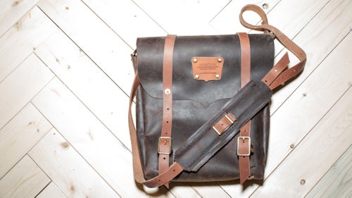 We’re big fans of Montana’s burgeoning outdoor industry, and Goertzen’s Scout Bag, handmade in Missoula, is just one more example of the high-quality products the state’s pumping out. With a contrasting leather outer, this bag will gobble up most laptops and notebooks while still maintaining its slim shape. And like the Tanner wallet, the Scout will only get better with age.