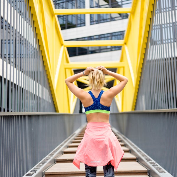 A good base layer—like these bras—should move sweat away from your skin and trap air for insulation.