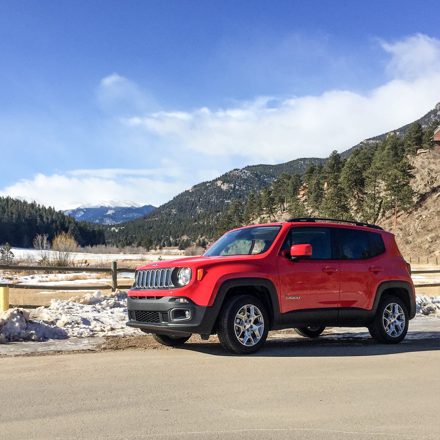 The Renegade drives with the confidence of a Wrangler, but with better gas mileage.