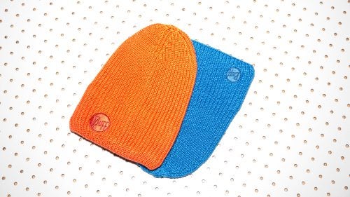 By far the most relaxed hat on this list, the Slouchy fits just as you’d expect: with the extra material on top bending down toward your back. The outer is acrylic, but the fleece lining will keep you warm even when it’s brutally cold.
