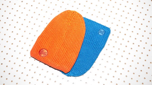 By far the most relaxed hat on this list, the Slouchy fits just as you’d expect: with the extra material on top bending down toward your back. The outer is acrylic, but the fleece lining will keep you warm even when it’s brutally cold.