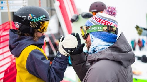 The race runs 16 different categories, from 7-year-olds in the Next Generation class to 68-year-old Super Masters. It’s a family affair, with parents and kids both racing and friends boarding alongside the course, blasting boom boxes to pump up riders. This year, the little groms impressed, provoking excited whispers among the pros that the sport’s future is in good hands.