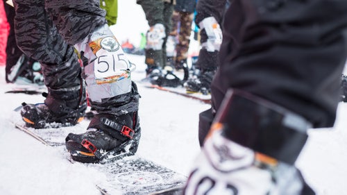 The first Banked Slalom was held in 1985, when Mt. Baker was one of the only resorts on the West Coast to allow snowboarding and riders still duct taped their Sorel boots to their boards. The sport has grown up, but duct tape, in the form of a tape roll-shaped metal trophy, still ends up in the hands of the winners and the front leg of every rider.