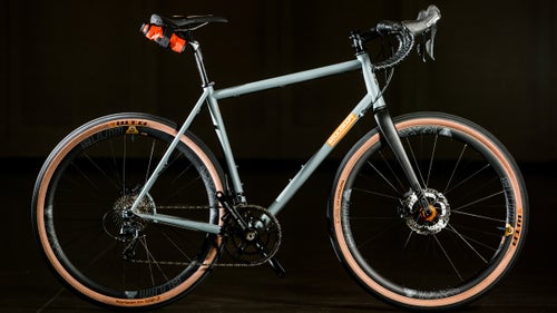 Soulcraft's Sean's Treehorn was one of two bikes featuring the new “road plus” tires introduced by WTB at NAHBS. The Treehorn is equipped with the 650x47c road tires for endurance road and gravel rides.