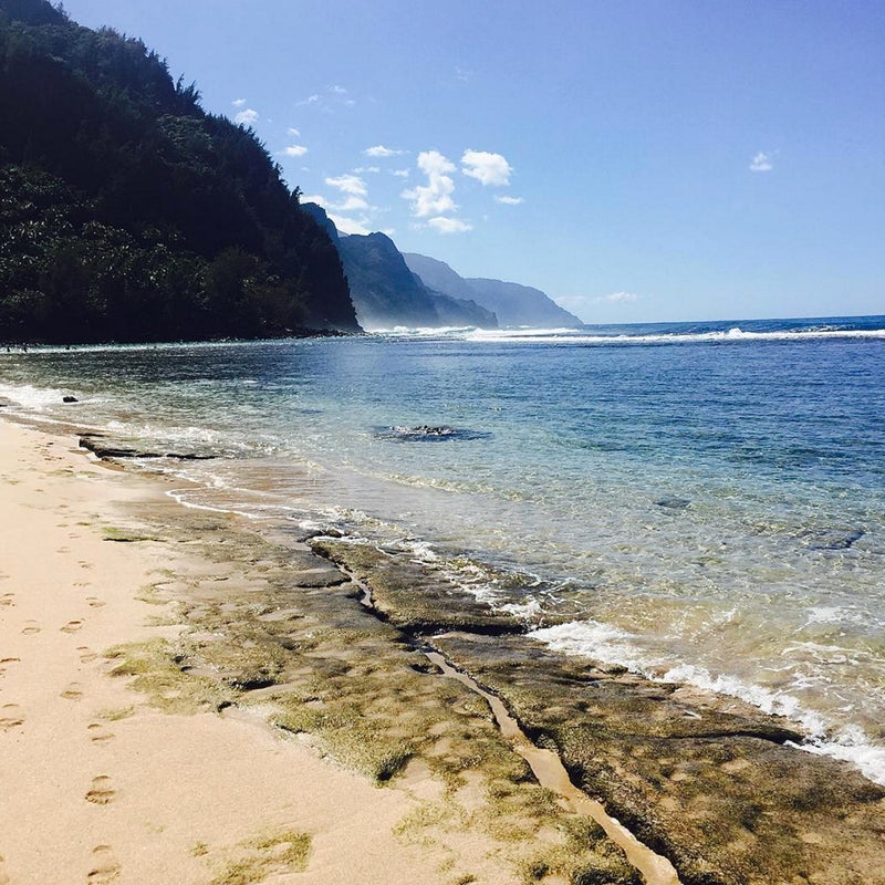 @kamcgrat6: My recommendation is to the Nā Pali coast on Kaua'i. Pictured here is Ke'e beach in Ha'ena State Park. This is the start of the infamous Kalalau trail, which was named one of the 20 most dangerous trails in the world by Outside Magazine. It is the most beautiful trail I have ever hiked! Around every bend you see something exquisite! I would say it is a must for all adventure travelers!