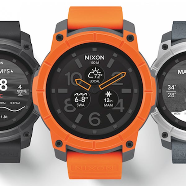 The first smartwatch that's waterproof down to 100M also checks your fitness stats and alerts you to epic surf and powder.