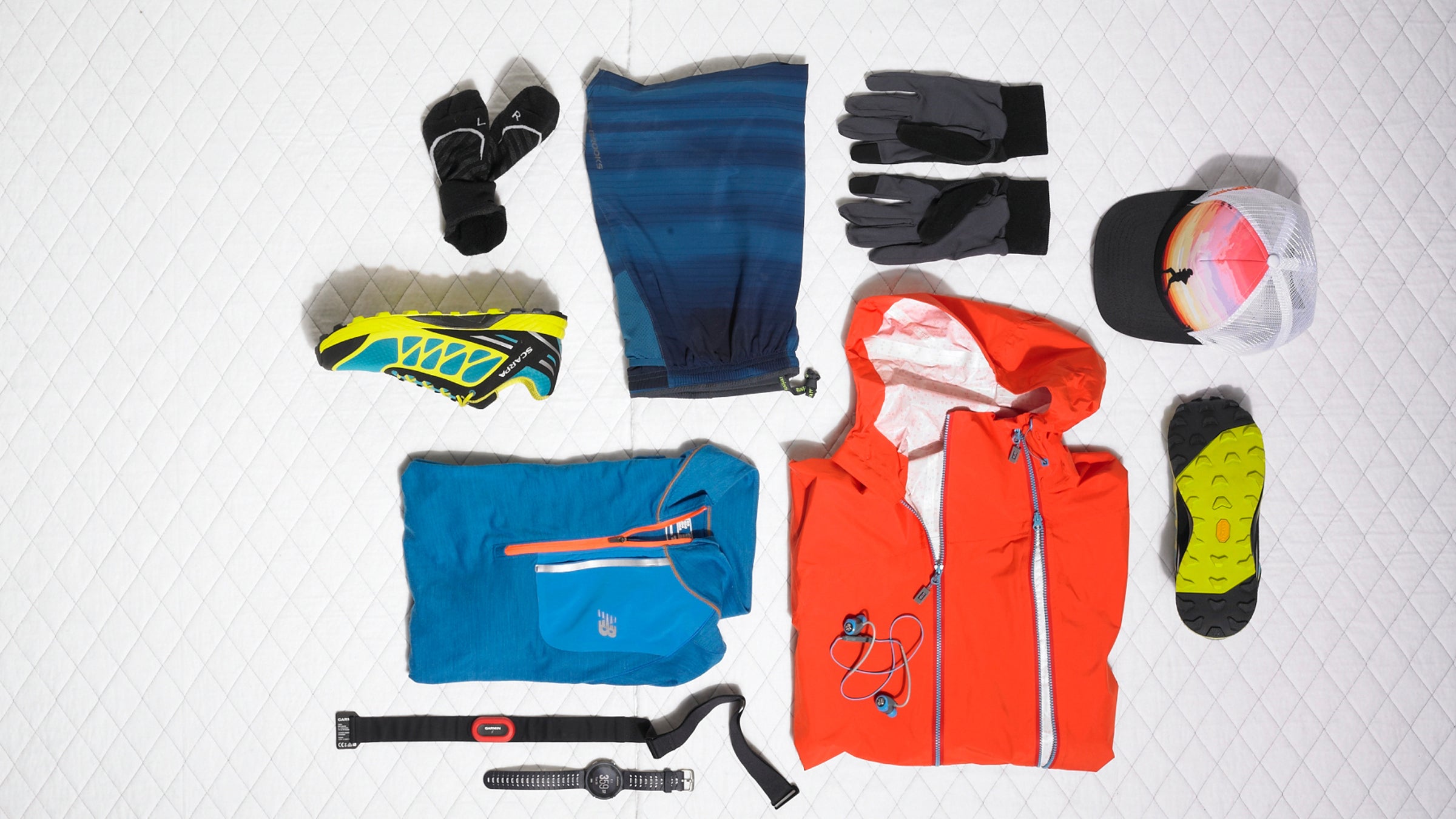 Showers or sun, get out and run.