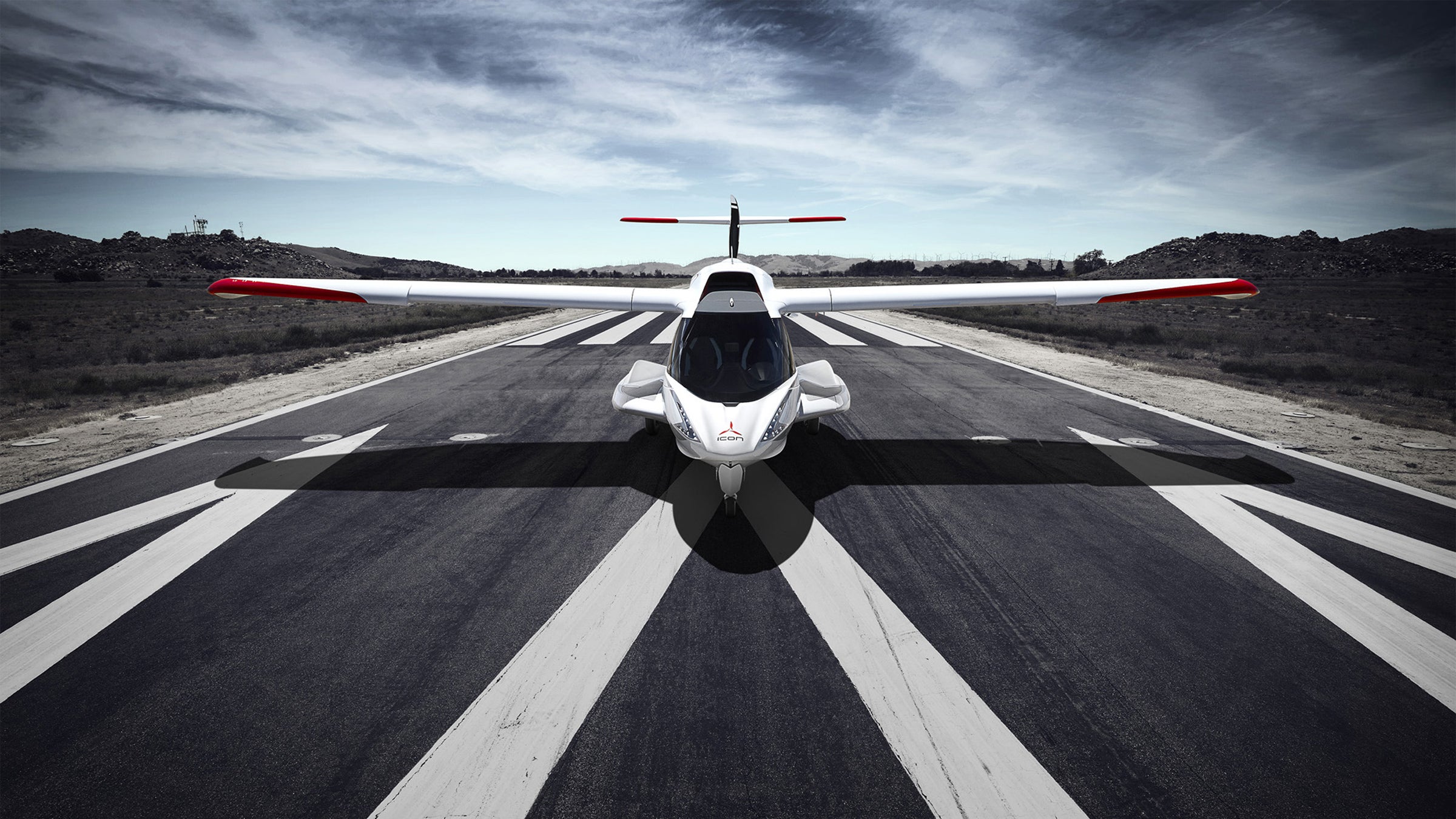 And now, the tow-behind airplane. 