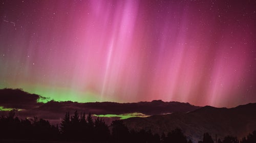 Here, Lolos captured the first time he ever saw an aurora. On St. Patrick’s Day, 2015, he drove a few miles outside of town to escape the city lights. There was such a large solar eruption that people in Europe could see it. “Wanaka is so remote that you don’t need to get far away to have clear skies,” says Lolos. “You could see all of the beams with your naked eye. Magic happened.”