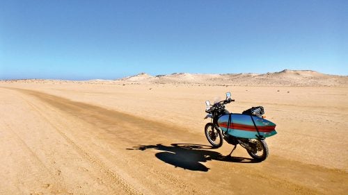 In 2013, Gary Conley left Santa Cruz, California, with his surfboard and motorbike with plans to circumnavigate Africa in search of waves. Some of the best surfing, he says, is in West Africa.