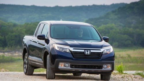 The 4WD Honda Ridgeline bed can haul 1,580 pounds—on par with the Colorado and Tacoma. Special towing packages increase the capacity of the Colorado diesel to 7,700 pounds and the Tacoma to 6,700 pounds. The 4WD Ridgeline maxes out at 5,000 pounds of towing. During my test, the truck didn’t blink while hauling 5,000 pounds of ATVs, but that was at sea level in Texas, not at 8,000 feet crawling over a Rocky Mountain pass.