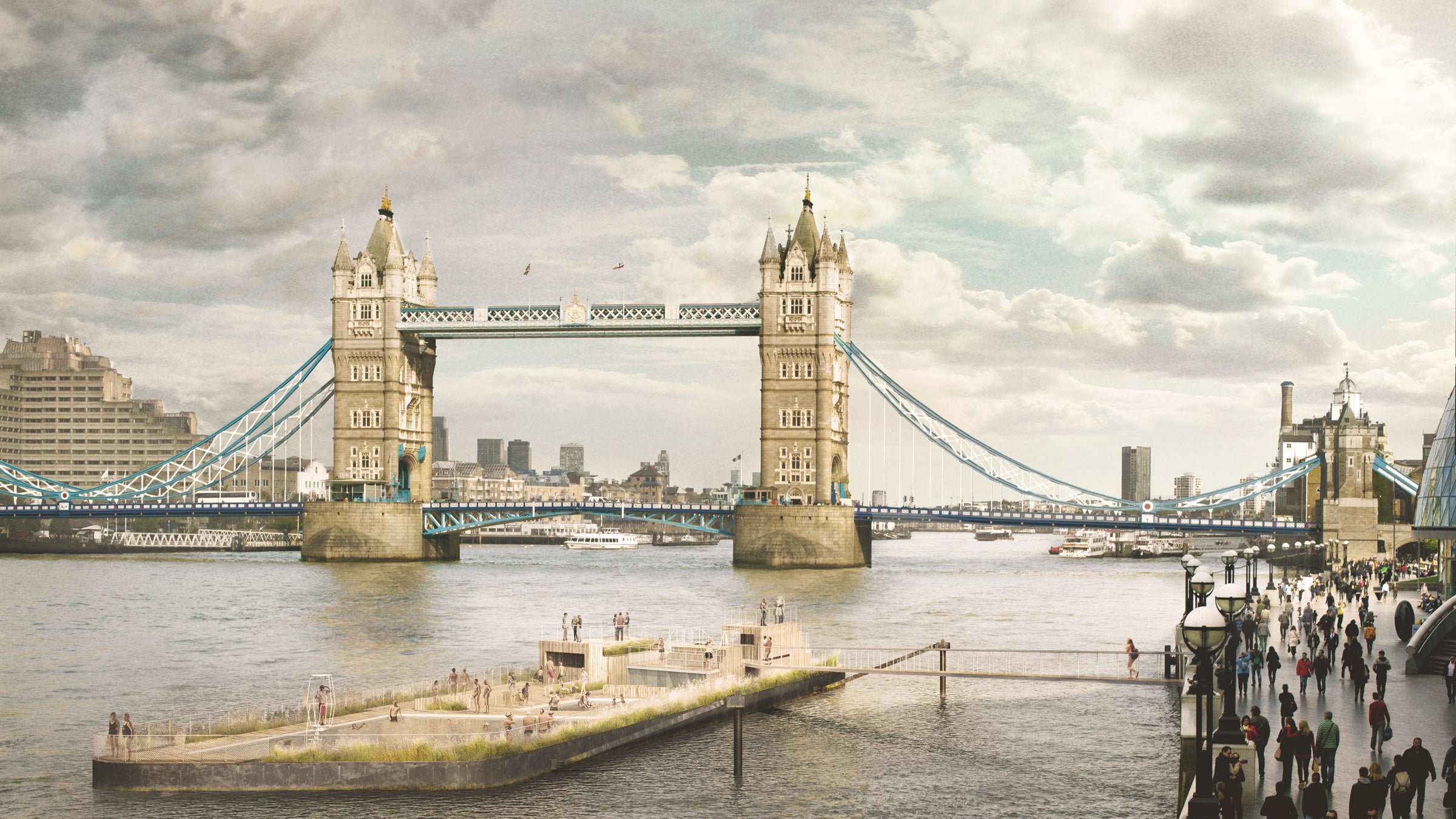 A highly successful Kickstarter campaign catapulted the Thames Baths project in London into global consciousness.