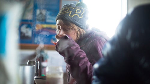 We woke to reports of more rain on the way and enjoyed a cozy breakfast in the Colin Todd Hut before packing our bags to begin the hike back down to the Matukituki Valley.