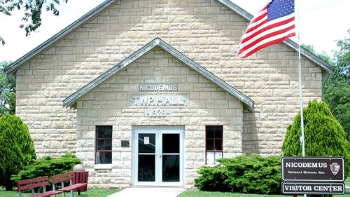 A collection of five historic buildings in Nicodemus, Kansas, this site commemorates the oft-forgotten role African-Americans played in America’s westward expansion and is the only remaining black settlement west of the Mississippi River. It attracted 3,305 visitors last year; they spent $18,040.