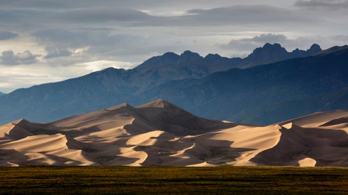 You won’t see a geological phenomenon like this anywhere else. With dunes as high as 750 feet, a mountain creek running past the base, and high peaks all around…well, just go. Camp at Piñon Flats and hike early or late to avoid scalding midsummer sand temperatures.
