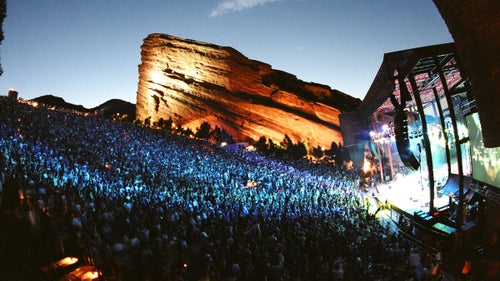 Arguably the world’s coolest concert venue, Red Rocks Amphitheater hosts a nonstop lineup of A-list acts from May to October. This year’s list ranges from the Lumineers to Bob Dylan.