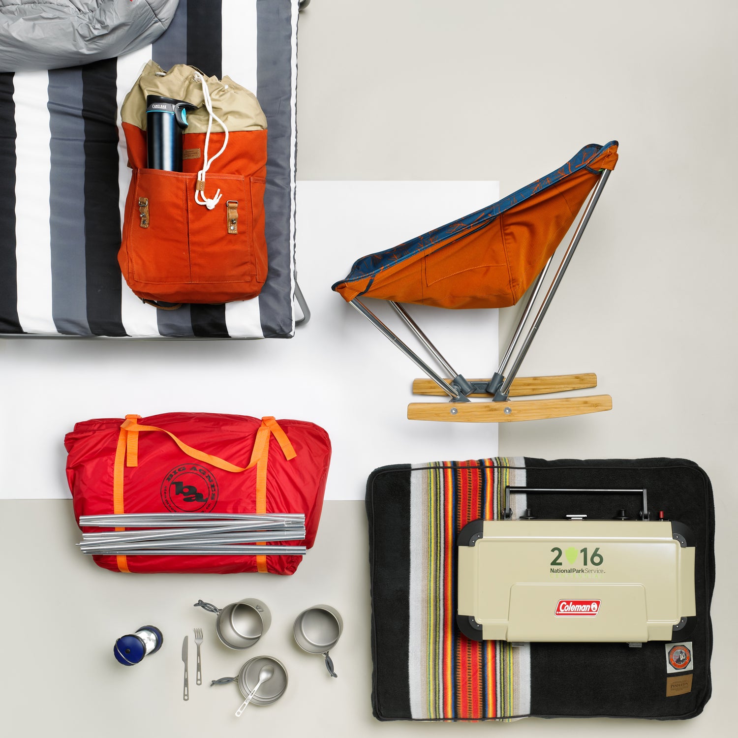 Keep camp comfy.