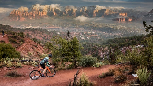 Last January, Judge spent ten days in Sedona, Arizona, with her husband, Outside contributing editor Aaron Gulley, who helped test dozens of mountain and road bikes for the summer Buyer’s Guide (on newsstands now.) “Sedona sees snow only once or twice a year, and to have the light come out at the golden hour was really rare,” says the photographer, who lives in Santa Fe. “We started running uphill as soon as we got there. I knew it was going to be the most phenomenal shot ever, and it was.”
THE TOOLS: Canon EOS 5DS, 24-70mm f/2.8L lens, ISO 400, f/4.5, 1/320 second