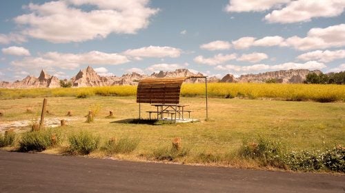 Badlands National Park, South Dakota.