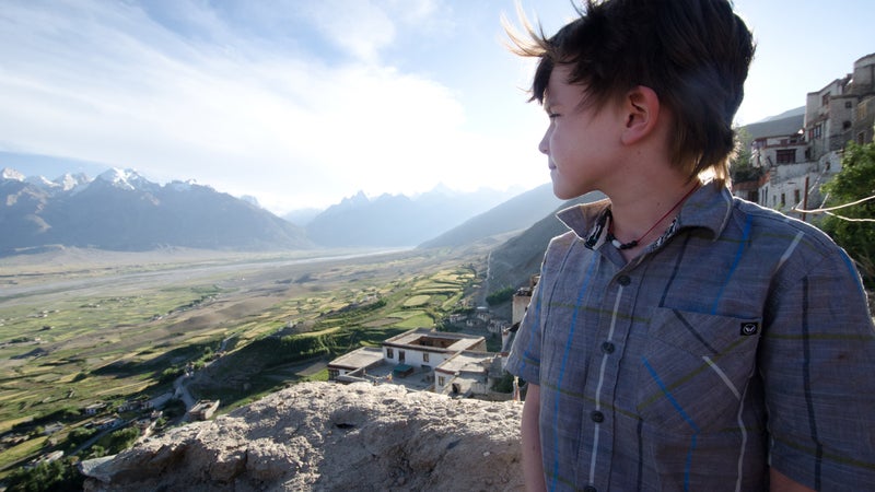 Bodi at the Karsha monastery.