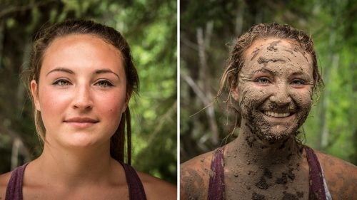 Who: Kate Pittel
From: Vail, Colorado
Reason for running: “I run to keep this 6 pack going.”