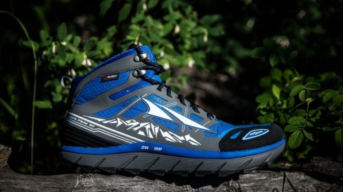 Altra began as a running shoe company but is stepping up its hiking game. Its Lone Peak runners are among the most popular hiking shoes on the Pacific Crest Trail. Now Altra is launching the hiking-specific Lone Peak 3.0 NeoShell Mid that uses the same wide, stable, zero-drop chassis as the Lone Peak runner but adds ankle support with a high top. We also like the NeoShell outer, which keeps the boot from wetting out. Available in July.