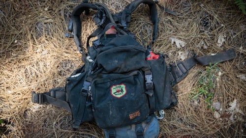 The Mystery Ranch Hot 3 pack is specifically designed for hotshot fire crews. The Tahoe Hotshots love it for two very important reasons: its durability and low-slung design. The pack is made from 500- and 1,000-denier Cordura, and the weight is positioned low for stability. At 1,500 cubic inches, the packs are just big enough to keep the hotshots self-sufficient for a few days on the line.