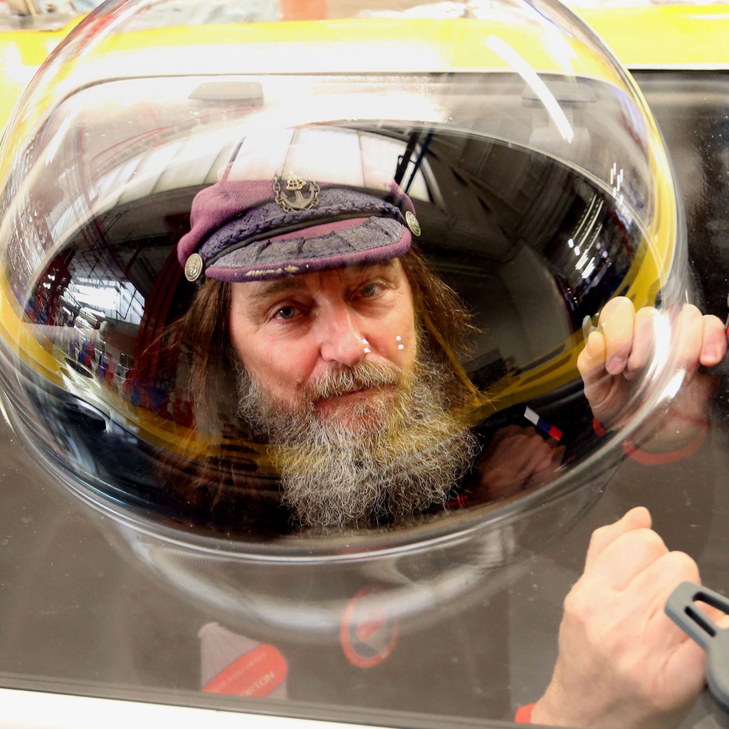 Russian adventurer Fedor Konyukhov.