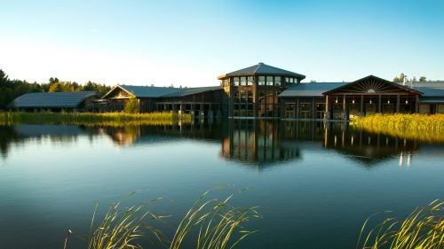 The Wild Center is the first LEED-certified museum in New York, meaning they are resource efficient and reduce greenhouse gas emissions. Facilities includes a movie theater, interactive animal displays, and guided hikes. “We’re hands-on everything,” says Godin.