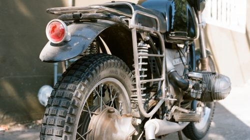 “They’re like the diesels of motorcycles,” says Crowe, who eventually moved back to his hometown of Whistler. “They’re heavier, but you can load ’em up the way you want. And the engines are smooth and reliable.”