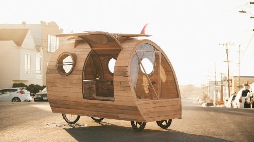 Says Nelson, “It’s pretty sweet to travel in a camper but go out and have a nice dinner.”